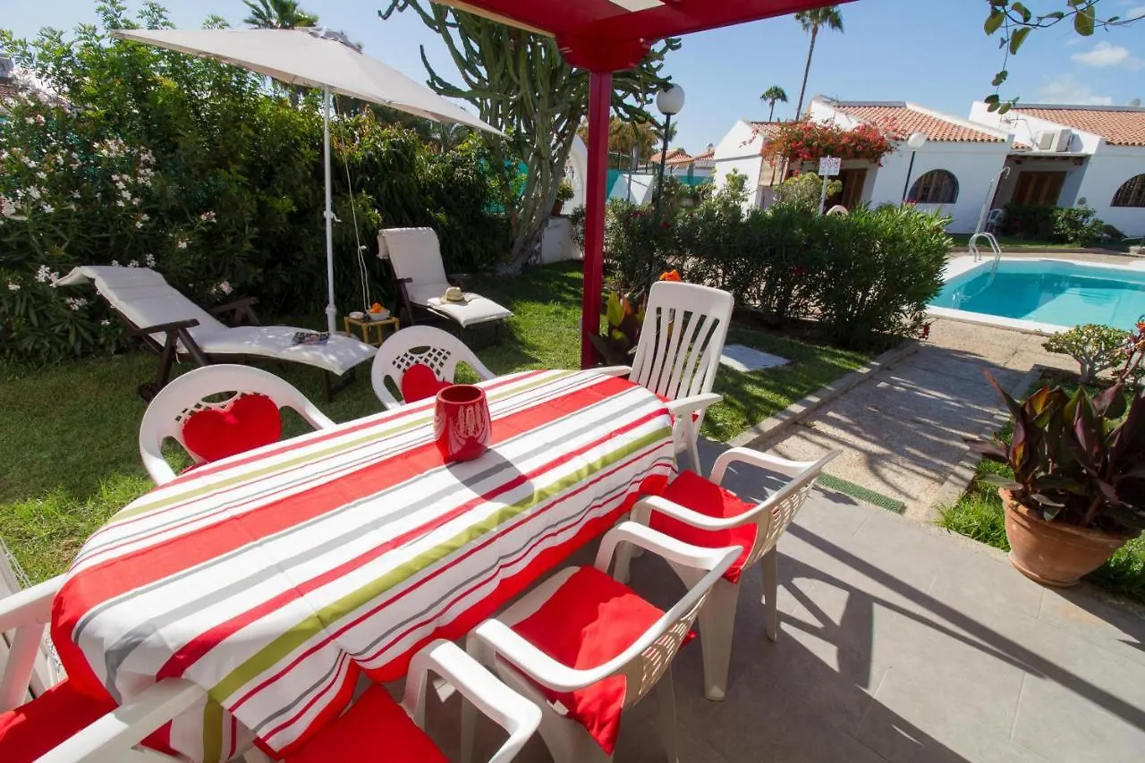 Villa Flatguest Tabaibales - Pool - Terrace - 3Bdr Maspalomas  Сasa de vacaciones Maspalomas (Gran Canaria)